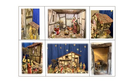 Die Weihnachtskrippe aus dem Haus für Senioren Langenenslingen
