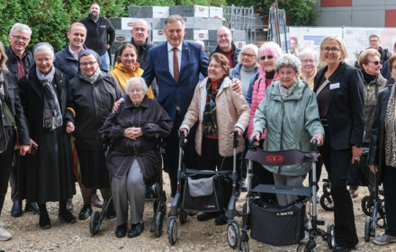 Richtfest: Der Neubau St. Anna  ist auf einem guten Weg 