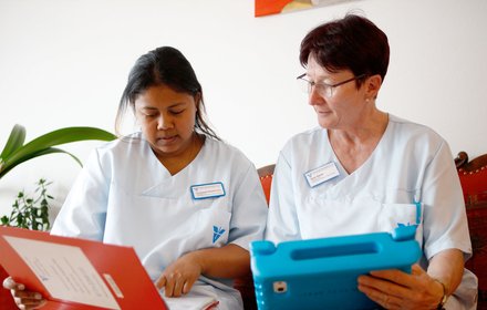 Modell zur "sozial- und gemeindeorientierten Pflege"