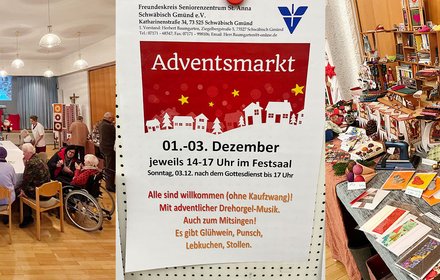 Adventsmarkt des Freundeskreises St. Anna  