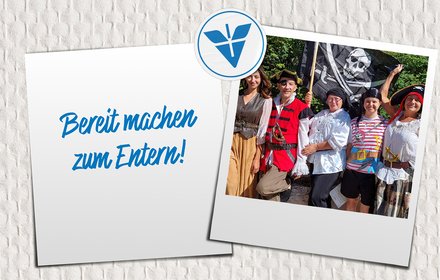 Piraten kapern das Sommerfest der Tagespflege Luise