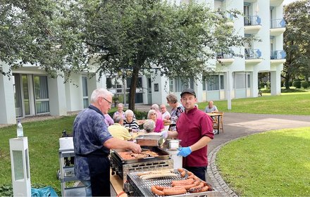 Grillen mit dem Freundeskreis St. Anna