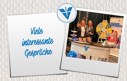 Mit Glücksrad und Schokolinsen für die Pflegeausbildung begeistern