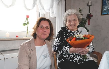 100. Geburtstag von Anna Maria Rupp