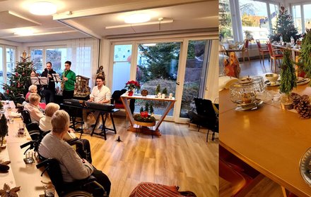 Weihnachten im Haus für Senioren