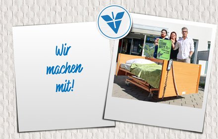 „Dieses Pflegebett bleibt leer“ – Protestaktion gegen geplante Pflegereform