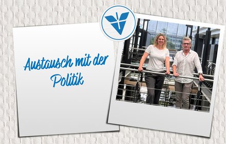 Pflege unter Druck: Sarah Schweizer MdL im Austausch mit Roy Hummel