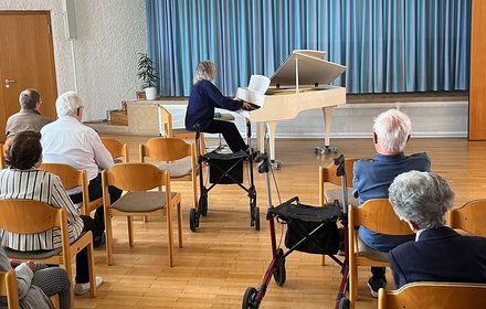 Klavierkonzert im Seniorenzentrum St. Anna